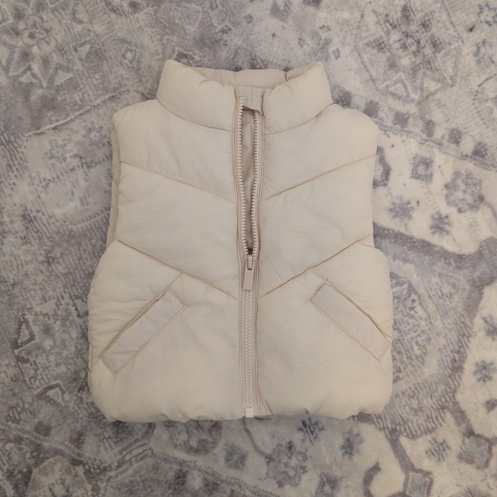 Primark Cream Quilted Vest